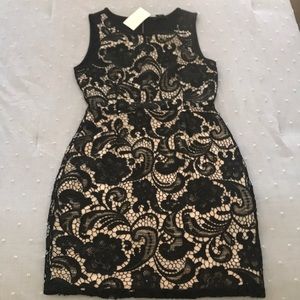 H&M Black Lace Dress Small